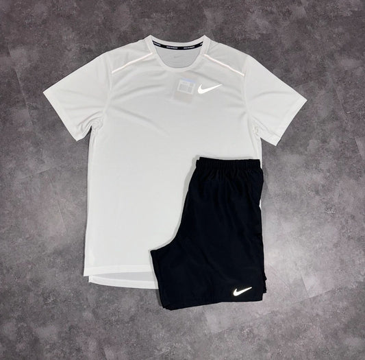 Nike Miler & Challenger Set - White / Black